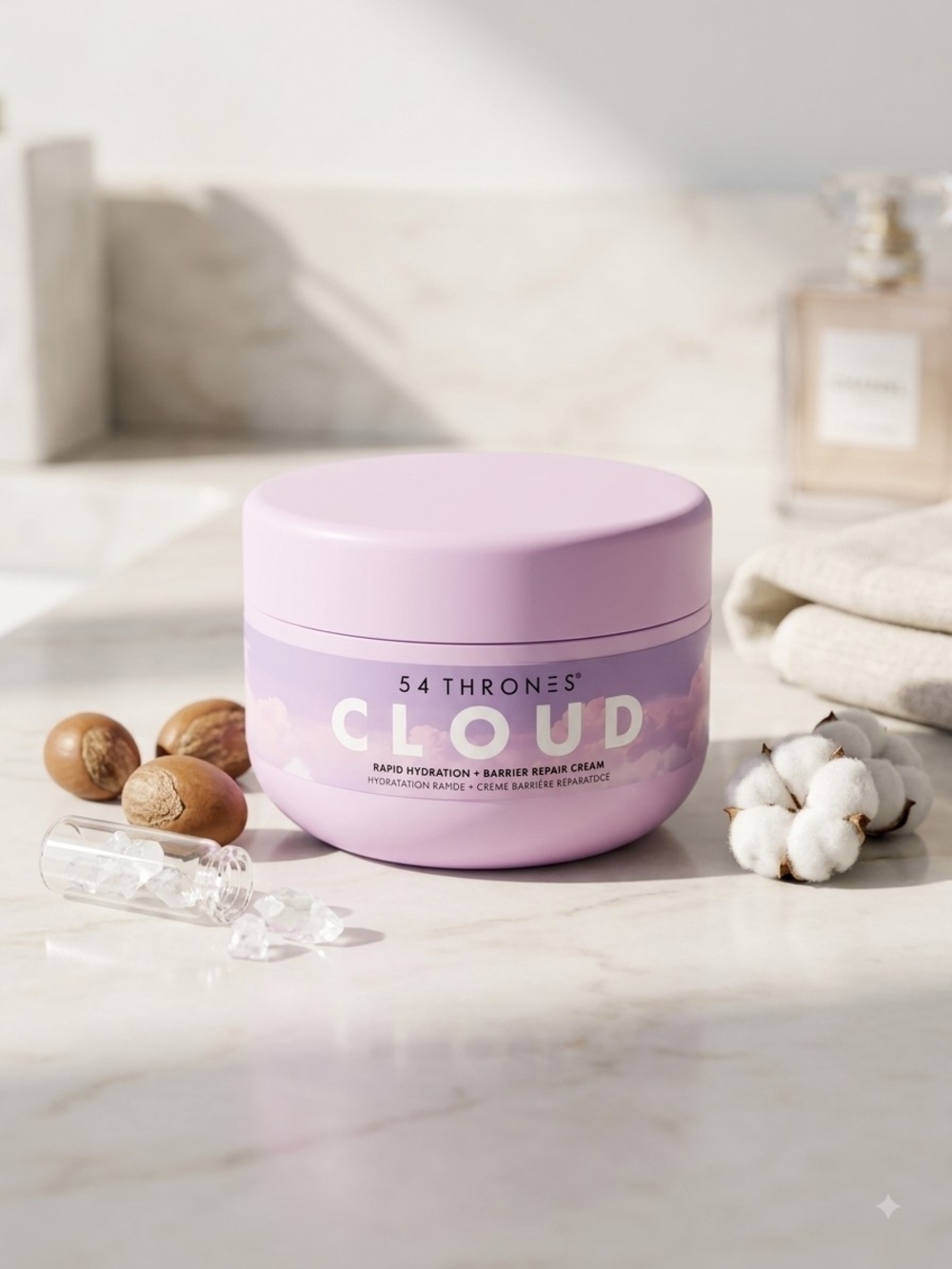 Cloud Rapid Hydration Barrier Repair Cream - Lavender Pink